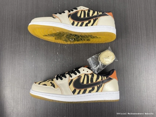 Official Maikesneakers Year Tiger of 1 Jordan the Air Low OG DH6932-100 0801